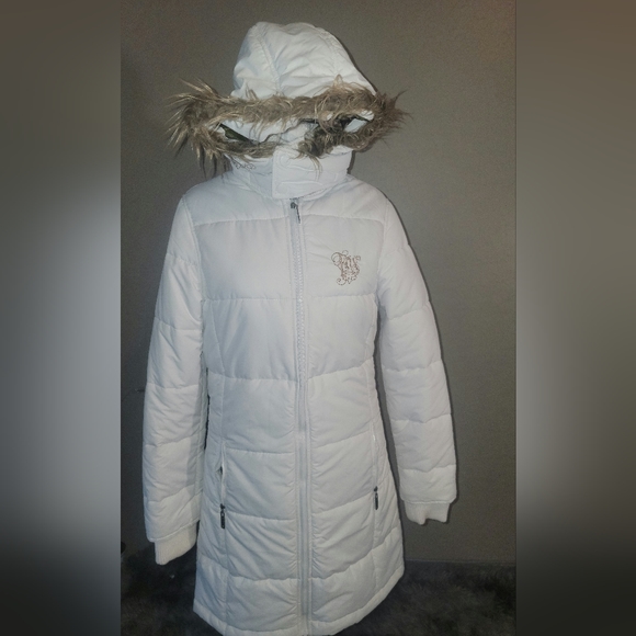 Fox RIders Co. Women's Size S Hooded Puffer Jacket - Picture 3 of 12